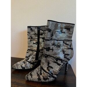 Andiamo rhinestone boot heels